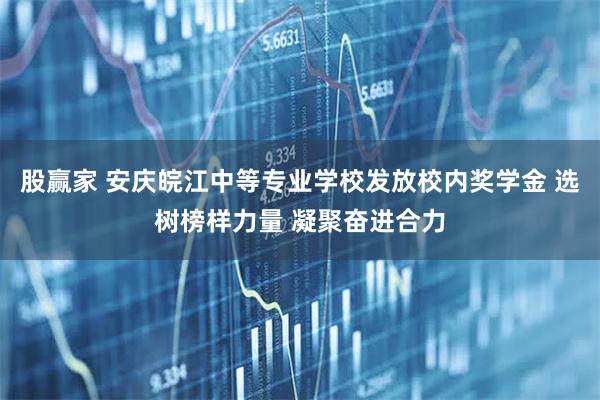 股赢家 安庆皖江中等专业学校发放校内奖学金 选树榜样力量 凝聚奋进合力